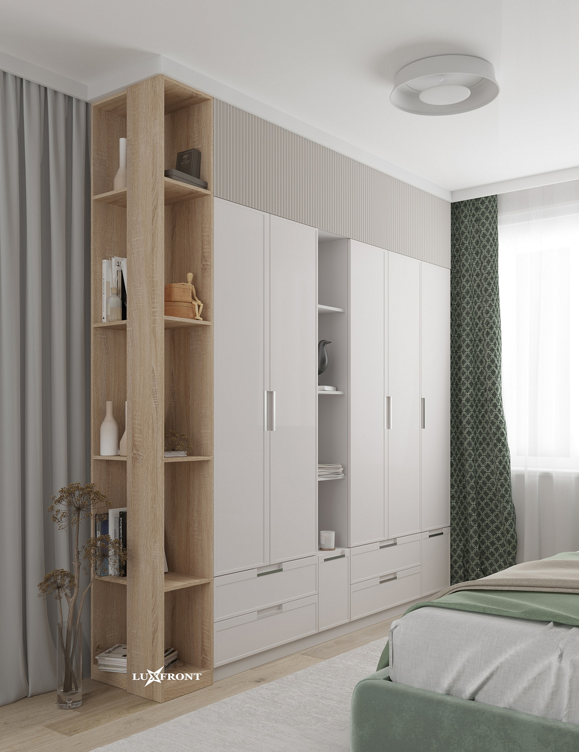 Интегрированные металлические ручки